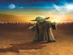 Duvar posteri  4-442 Star Wars Master Yoda - 184 x 254 cm